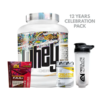 Absolute Nutrition Whey Legender 12 Years Celebration Pack (Whey Legender 2Kg + Creatine Monohydrate 100g + EAAs 3 Servings + Plastic Shaker) - 2Kg - Cashew Saffron Pistachio