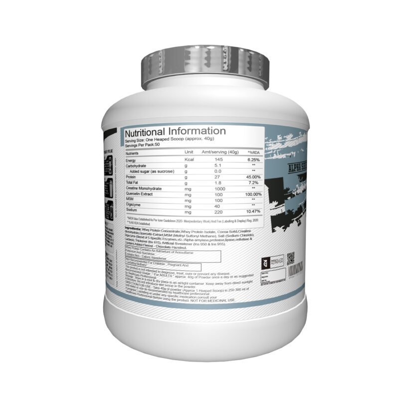 Absolute Nutrition Alpha Crea Whey | Boost Muscle & Strength - Image 2