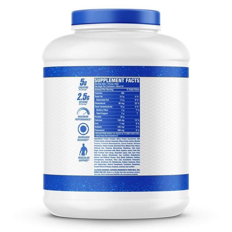 Ronnie Coleman ( RC ) Pro Antium Protein, Double Chocolate Cookie | USA Made | 2.3 kg - Image 2