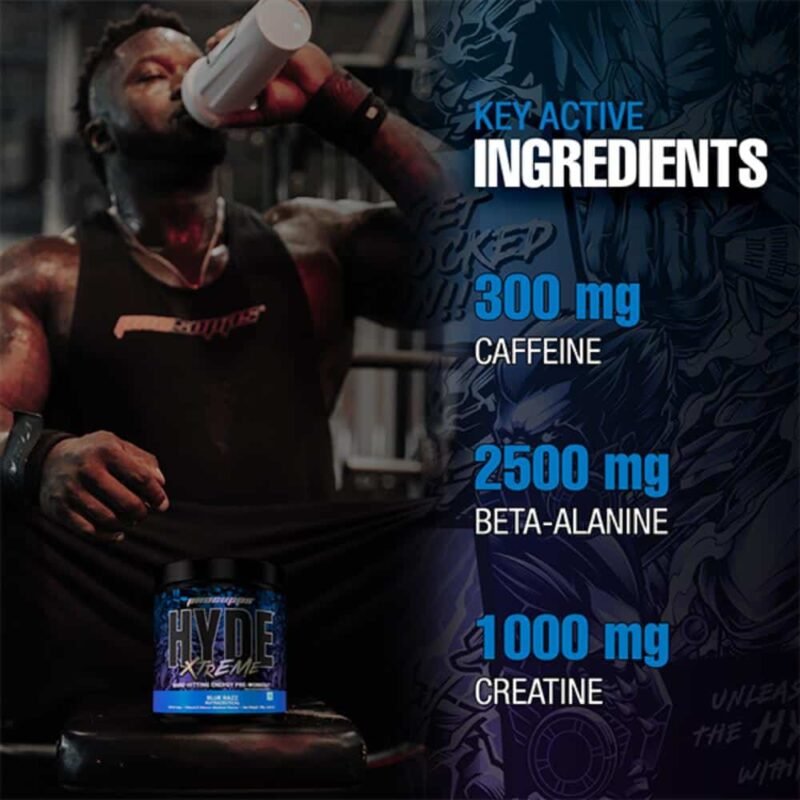Pro Supps Hyde Xtreme Pre Workout – Boost Energy & Pump - Image 2