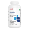 GNC Biotin 10000 mcg Tablets | For Hair & Nail Health | 90 Tablets vitamins for hair and nails