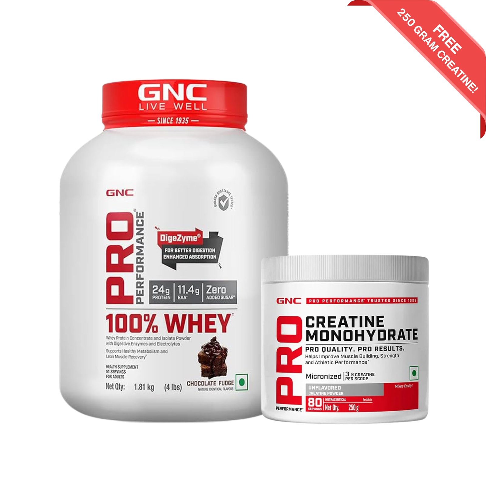 GNC Pro Performance 100% Whey Protein – Build Strength