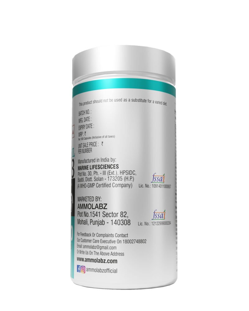 Ammo Labz Advanced Fish Oil Omega-3 – Joint & Heart Health - Image 3