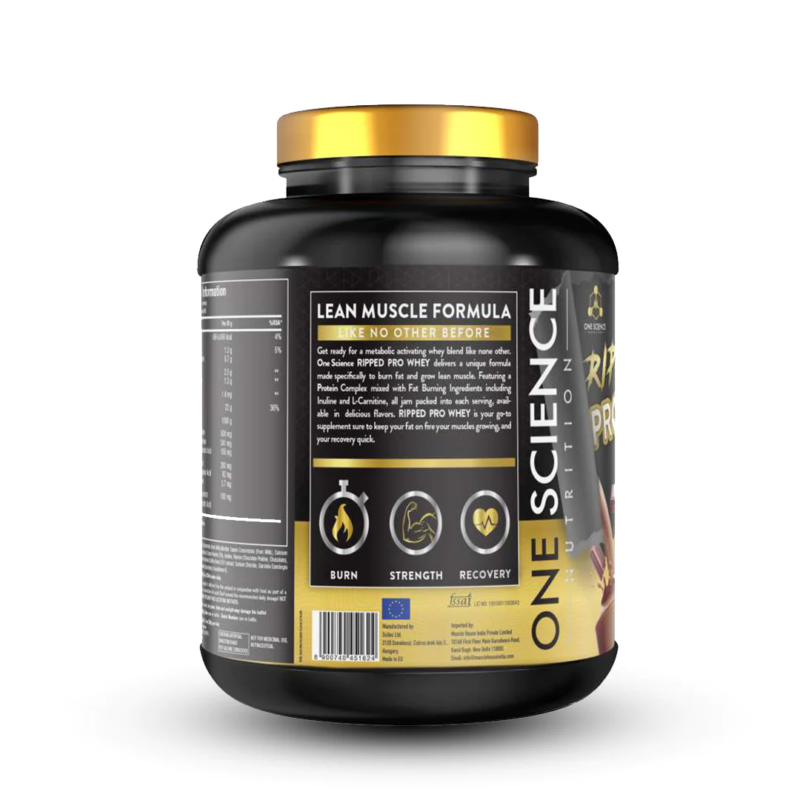 One Science Ripped Professional Whey | Fat Burning Protein - Image 3