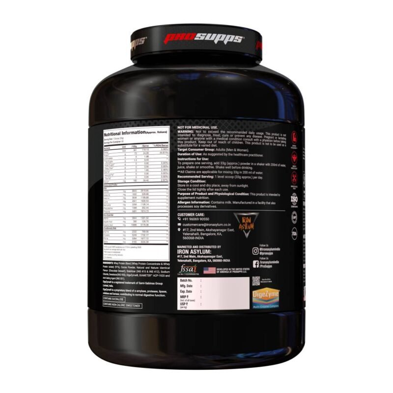 Pro Supps Alpha Whey 2kg - Premium Whey for Muscle Growth - Image 3