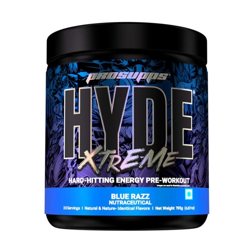 Pro Supps Hyde Xtreme Pre Workout – Boost Energy & Pump | muscle pump & vascularity | beta alanine & creatine | boost adrenaline and increased metabolism