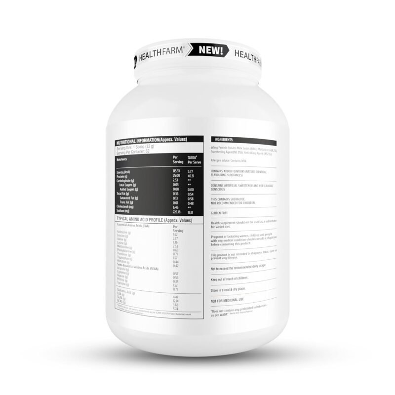 HealthFarm (HF) ISO Pro Zero | Pure Isolate Power | Post Workout - Image 2