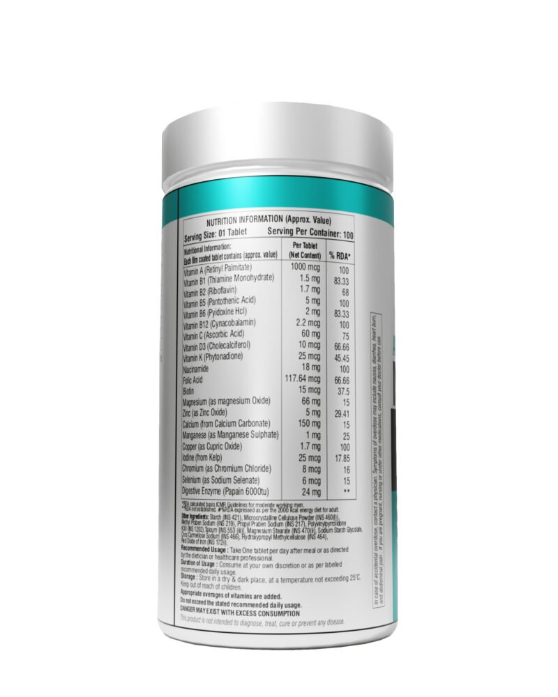 Ammo Labz Advance Multivitamin – Boost Energy & Immunity - Image 2