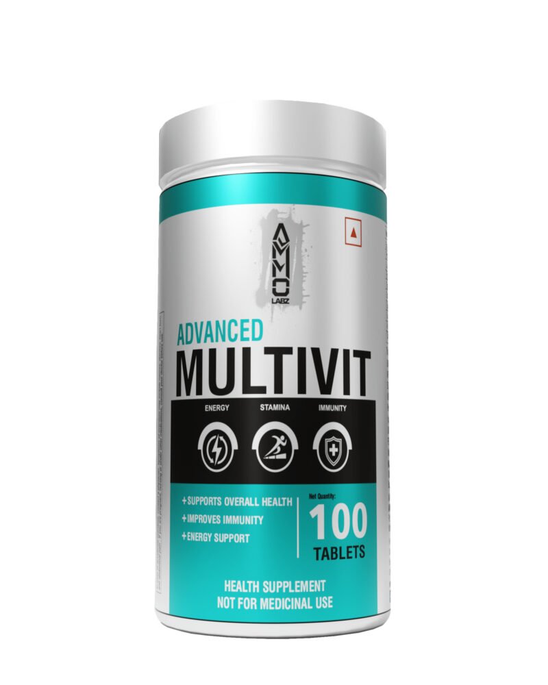 Ammo Labz Advance Multivitamin – Boost Energy & Immunity | cellulose powder