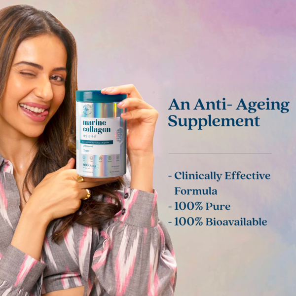 Wellbeing Nutrition Marine Collagen Powder | Skin & Nails Support - Image 2