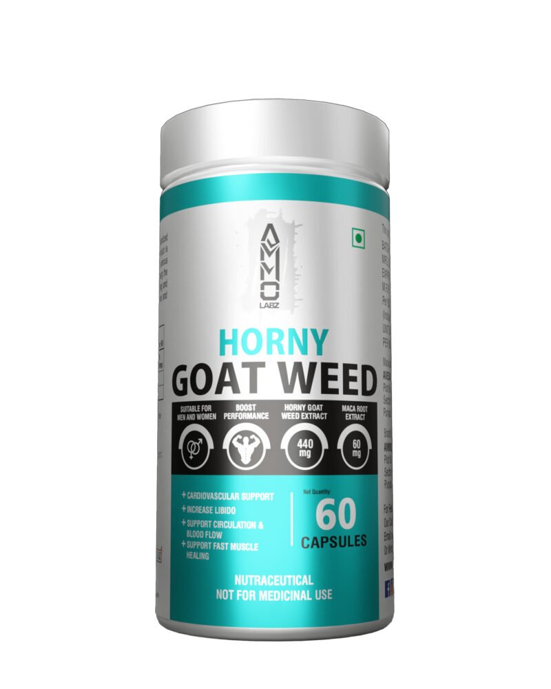 Ammo Labz Horny Goat Weed 60 Capsules | Boost Performance Naturally & cardiovascular support