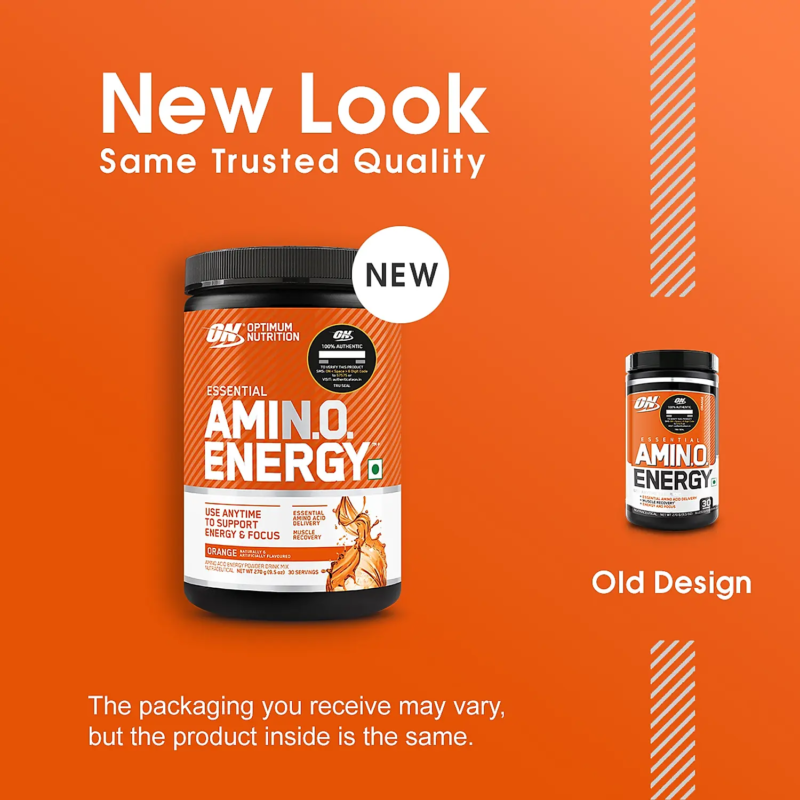 Optimum Nutrition Amino Energy Orange Flavour – Boost Focus - Image 2