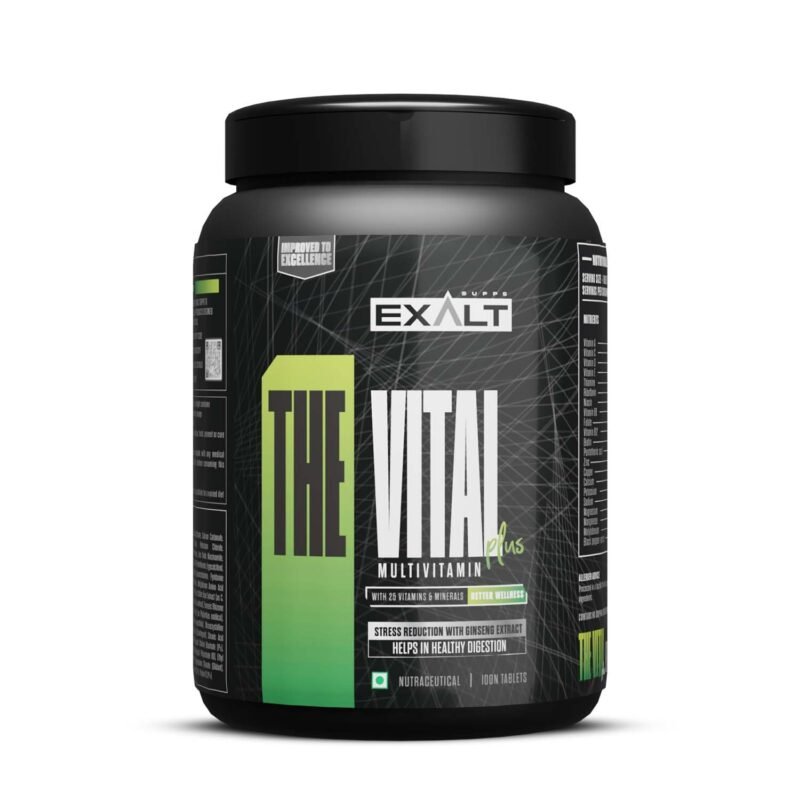 Exalt Supps The Vital Multivitamins 100 Tablet – Complete Nutrition
