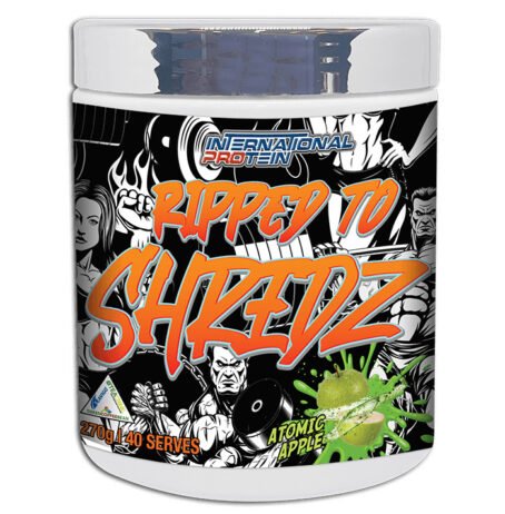 International Protein Ripped To Shredz Fat Burner | Atomic Apple | 30 servings