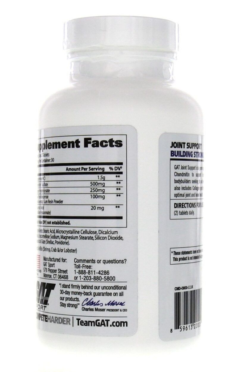GAT JOINT SUPPORT | Gat Sports | Joint Supplement | 60 Tablets | USA Made - Image 7