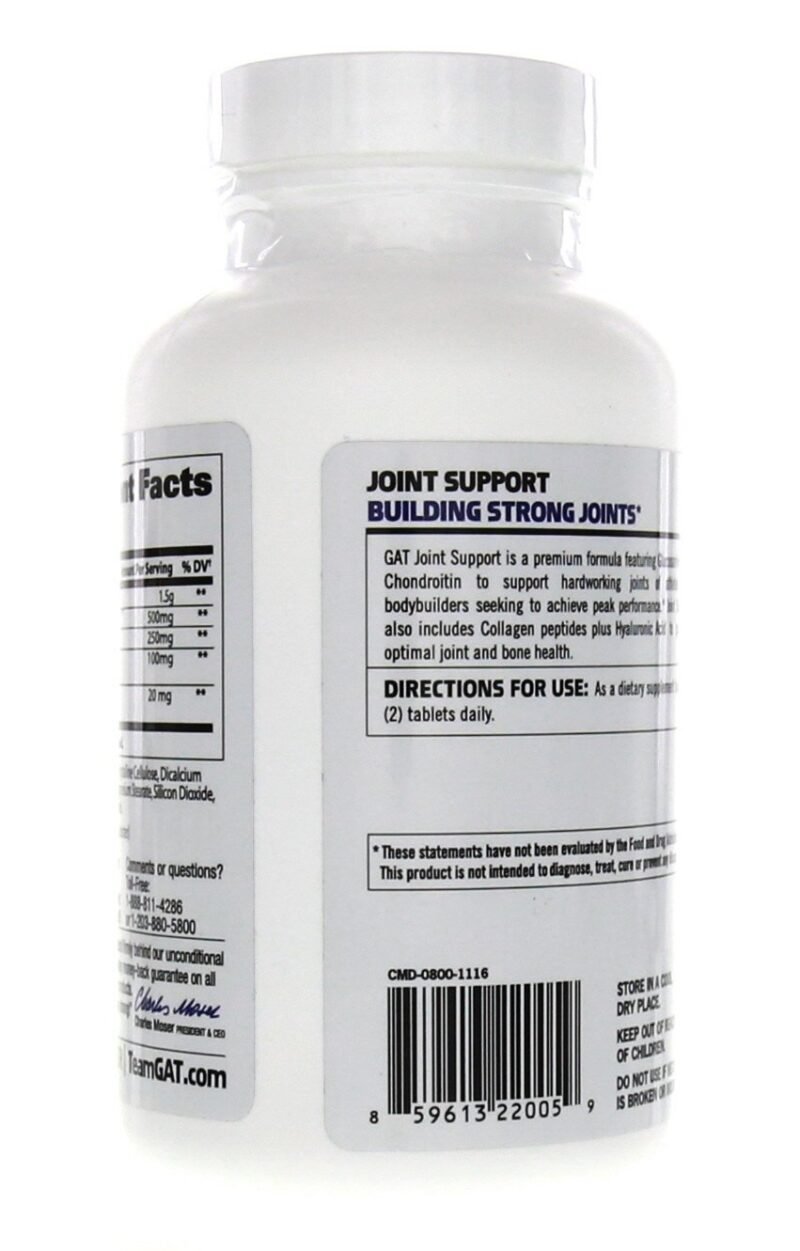 GAT JOINT SUPPORT | Gat Sports | Joint Supplement | 60 Tablets | USA Made - Image 6