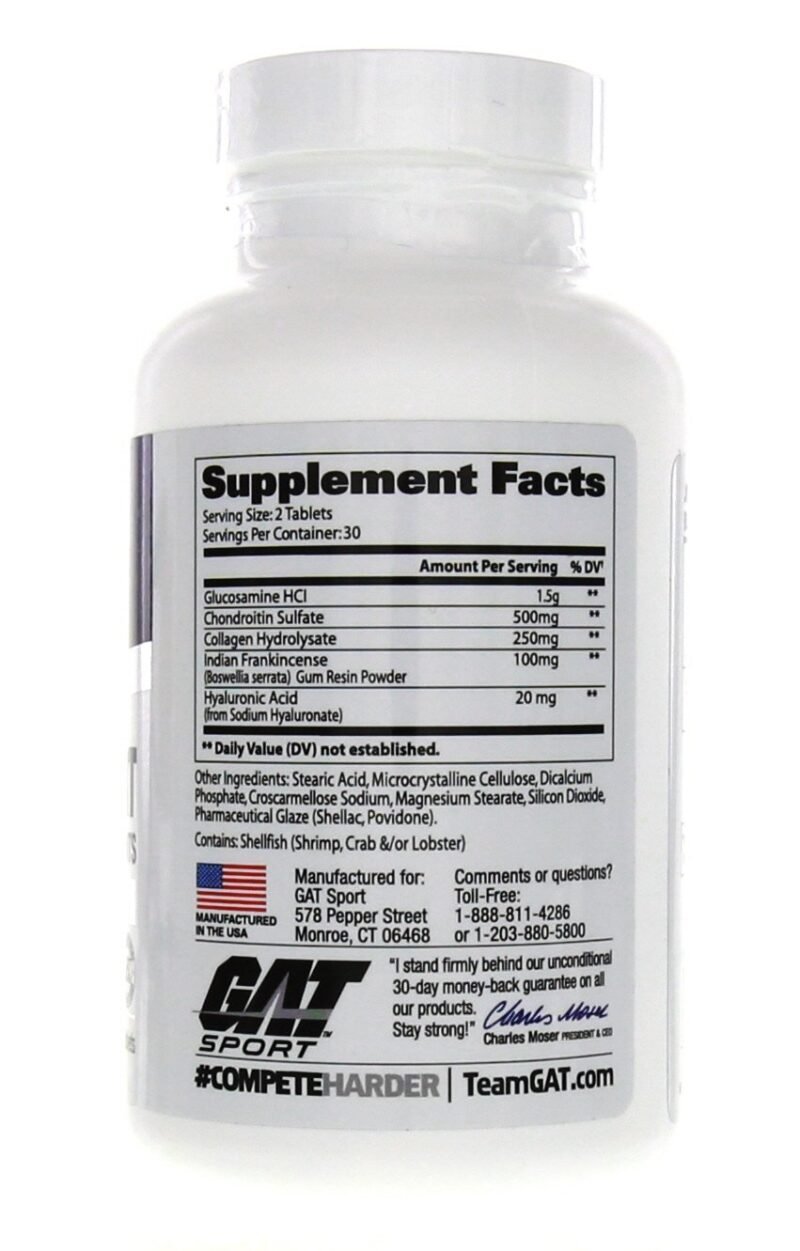 GAT JOINT SUPPORT | Gat Sports | Joint Supplement | 60 Tablets | USA Made - Image 2
