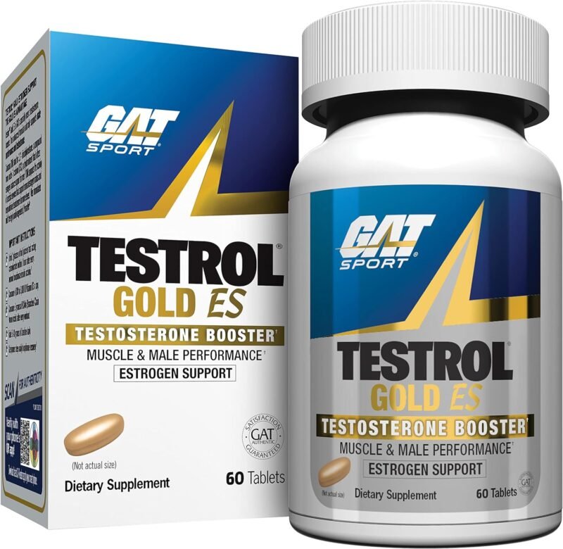 GAT Sport Testrol | Gold ES | Testosterone Booster | 60 Tablets