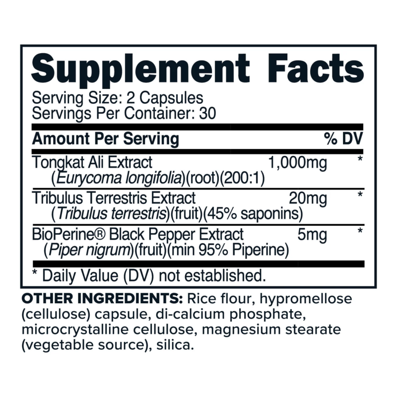 PrimaForce Tongkat Ali Complex , 60 Capsule , Country of origin - USA - Image 3