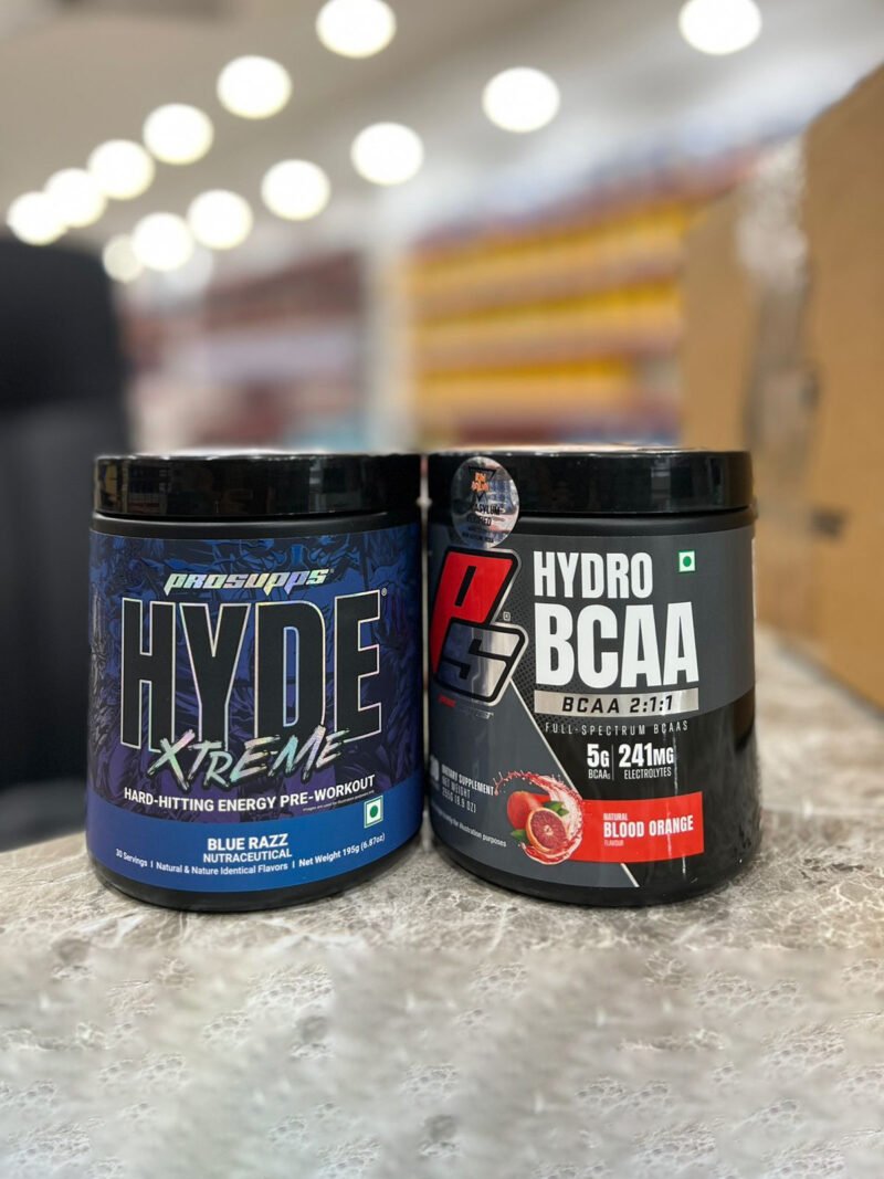 combo, bcaa, hyde xtreme pre workout