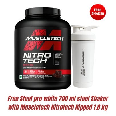 Muscletech Nitrotech Ripped 1.8 kg | Chocolate Fudge Brownie