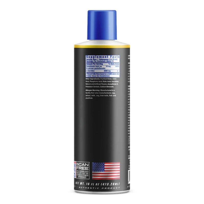 Ronnie Coleman ( RC ) L Carnitine Liquid 4000 mg , 31 Servings | USA Made - Image 2