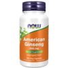 Now Foods American Ginseng 500mg - 100 Veg Capsules | Herbal