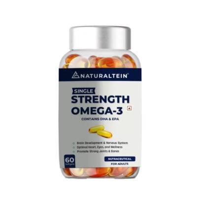 NATURALTEIN – Single Strength Omega 3 Vitamin E