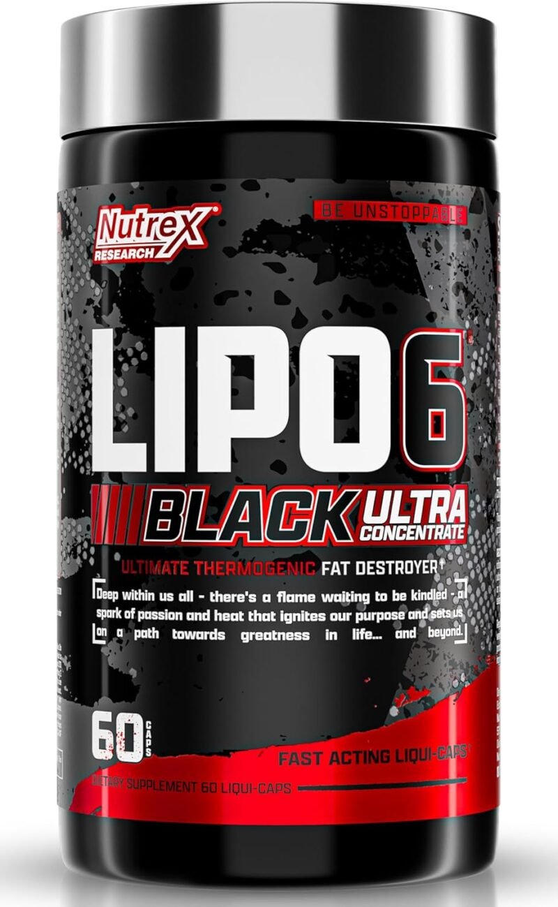 Nutrex Lipo 6 Black Ultra | Advanced Fat Loss Formula