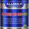 Arginine HCL ALLMAX - 80 Servings | Pure Amino Acid Support