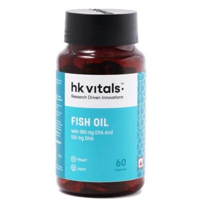 HK Vitals Fish Oil 1000mg | EPA & DHA | Omega 3