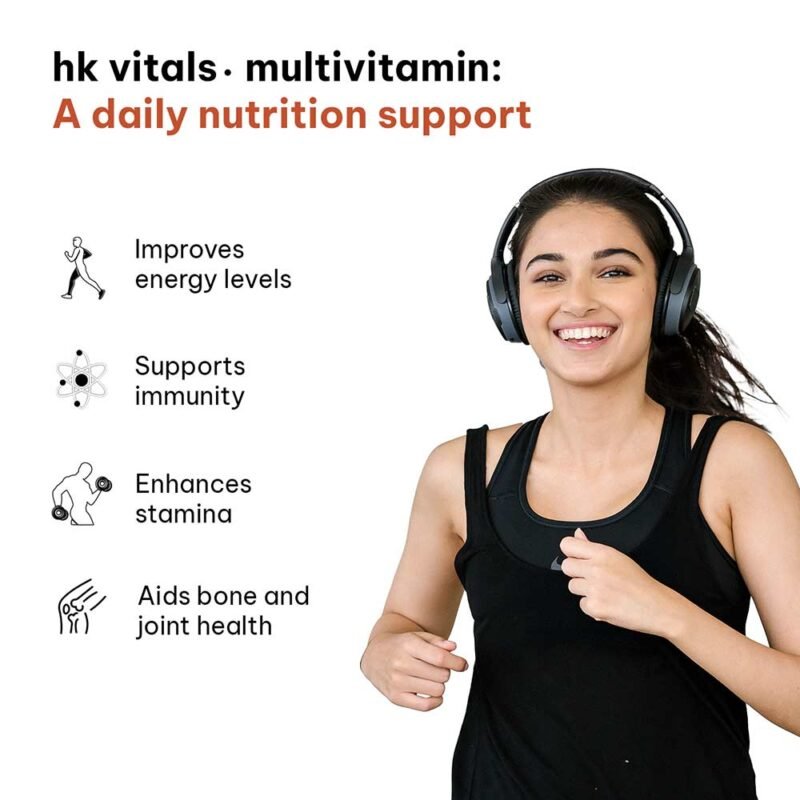 HK Vitals Multivitamin with Zinc & Vitamin C | 60 Tablets - Image 10