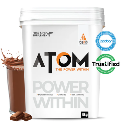 ATOM Whey Protein | USA Labdoor Certified for Accuracy & Purity | muscle growth