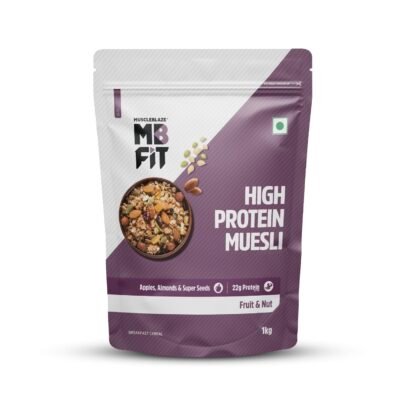 MuscleBlaze High Protein Muesli | 1 kg | Foods with High Protein