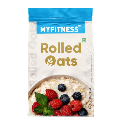 MyFitness Rolled Oats 900 gram, rich in protein