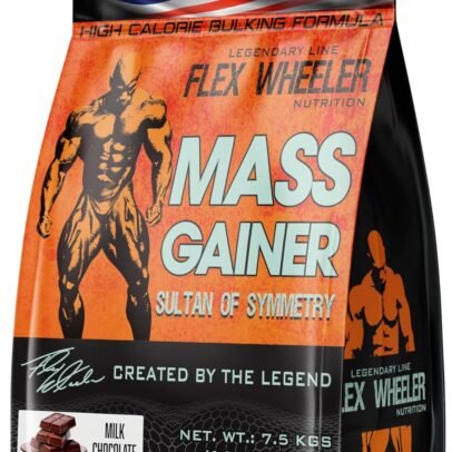 Flex Wheeler Mass Gainer 7.5 kg Chocolate | SSNC Imported | HMB, powder form,dietary fiber