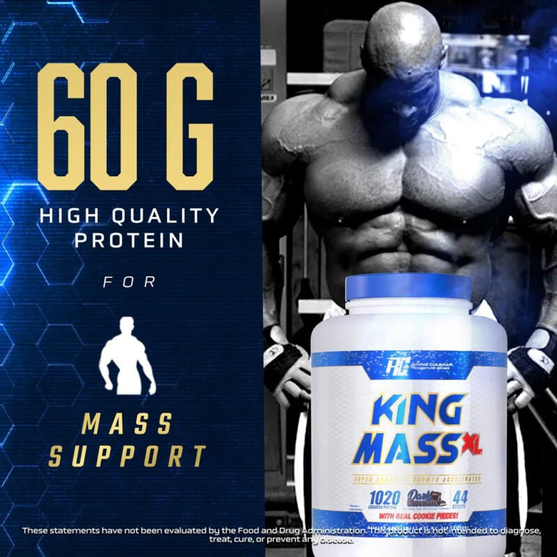 RONNIE COLEMAN ( RC ) King Mass XL - Premium Mass Gainer | Imported from USA - Image 5