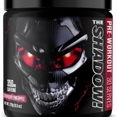 JNX Sports Shadow Pre Workout | Extreme Energy, 30 Servings | blood flow & pump | superhuman strength and hardcore preworkout