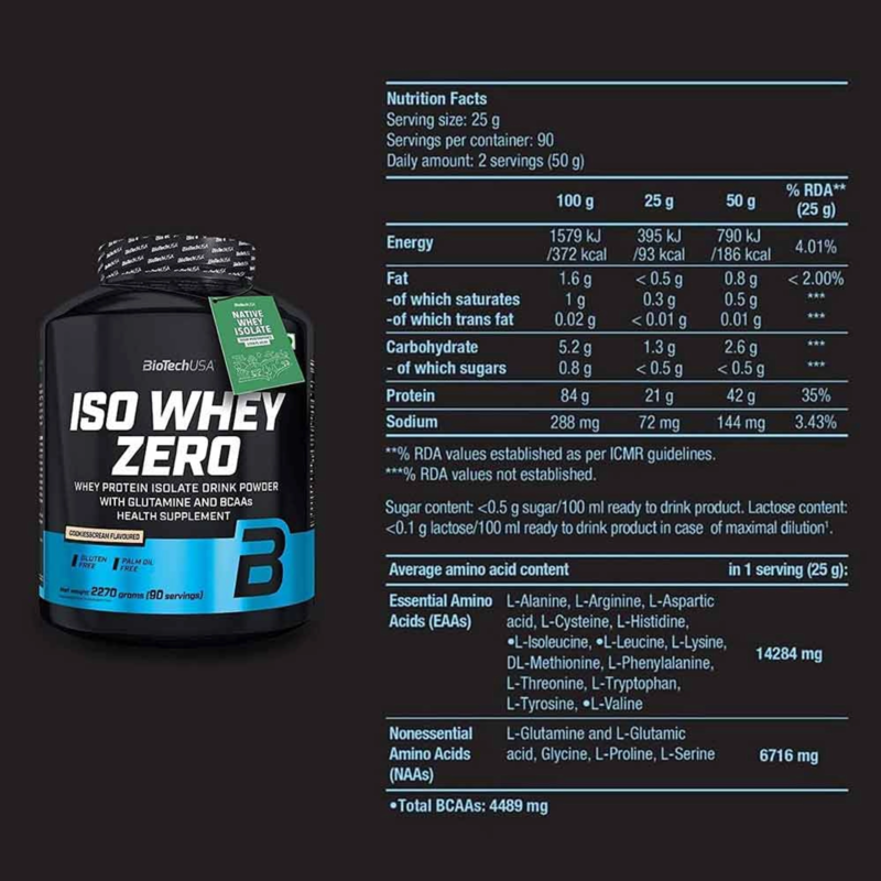 BioTech USA Iso Whey Zero 2.27 kg | Made in Budapest, Hungary - Image 3