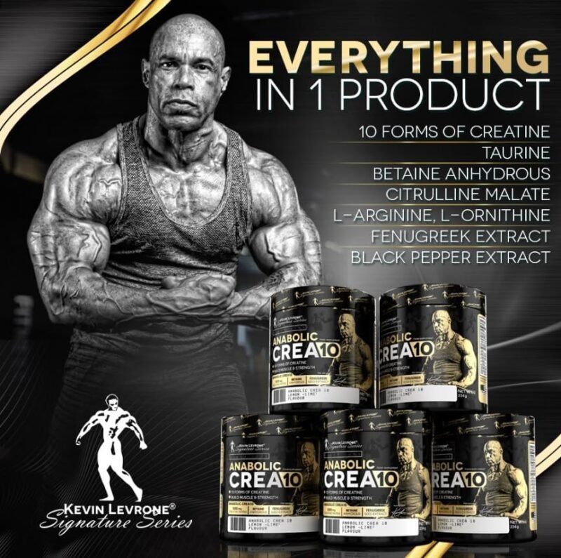 Kevin Levrone Anabolic CREA10 – Build Strength & Muscle - Image 2