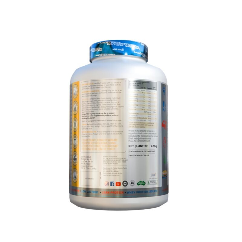 International Protein Amino Charged WPI - 2.27 kg | High Protein - Image 2