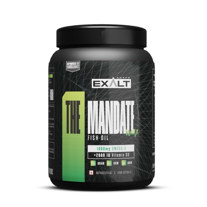 Exalt Supps The Mandate Fish Oil Capsules