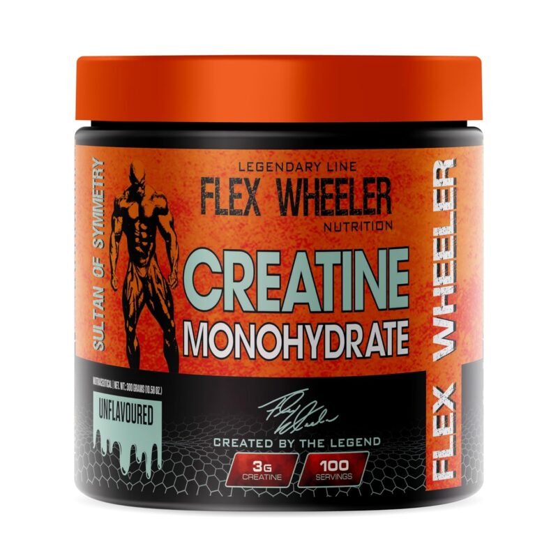 Flex Wheeler Creatine Monohydrate | 100 Servings | Made in USA