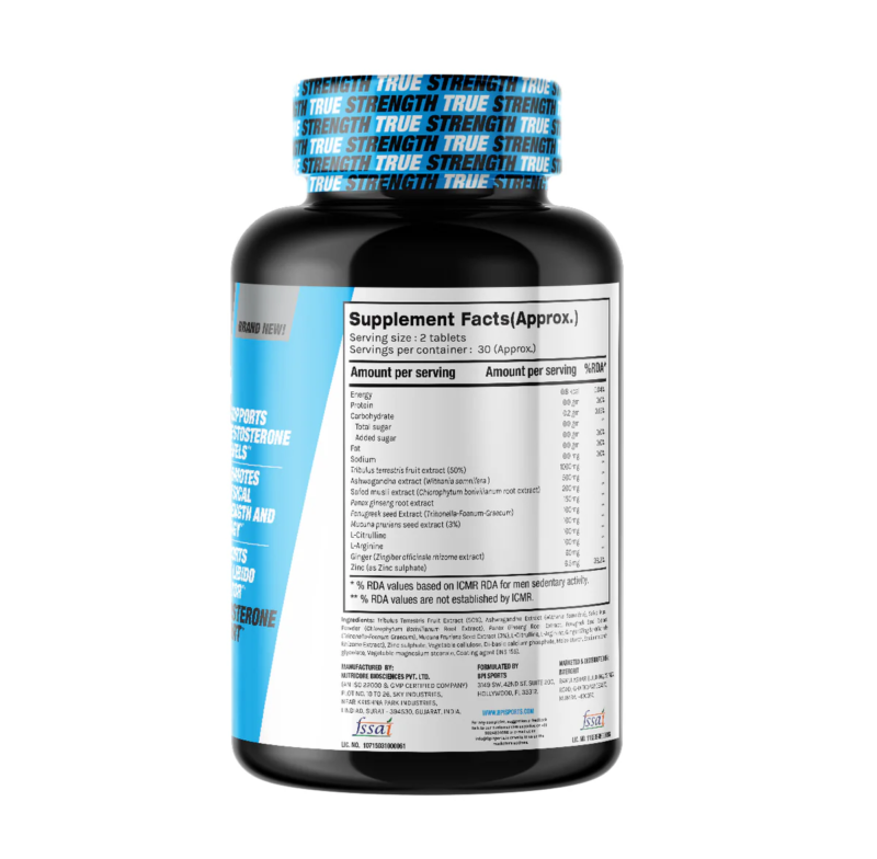 BPI Best Test | 30 Servings | Testosterone Booster - Image 2