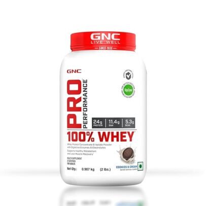GNC Pro Performance 100% Whey Protein – Build Strength - Image 10