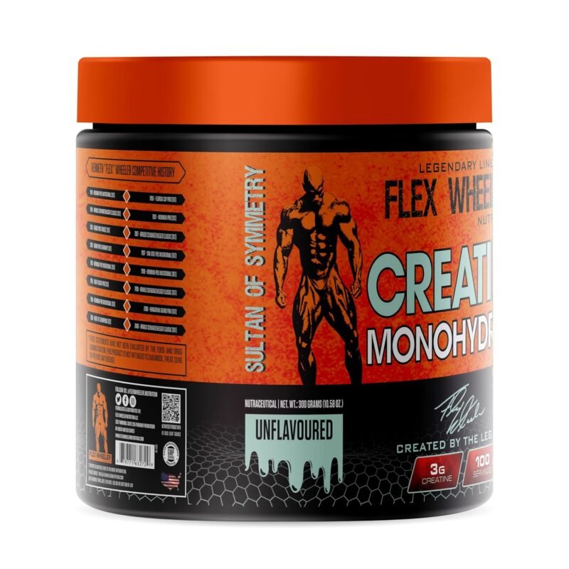 Flex Wheeler Creatine Monohydrate | 100 Servings | Made in USA - Image 3