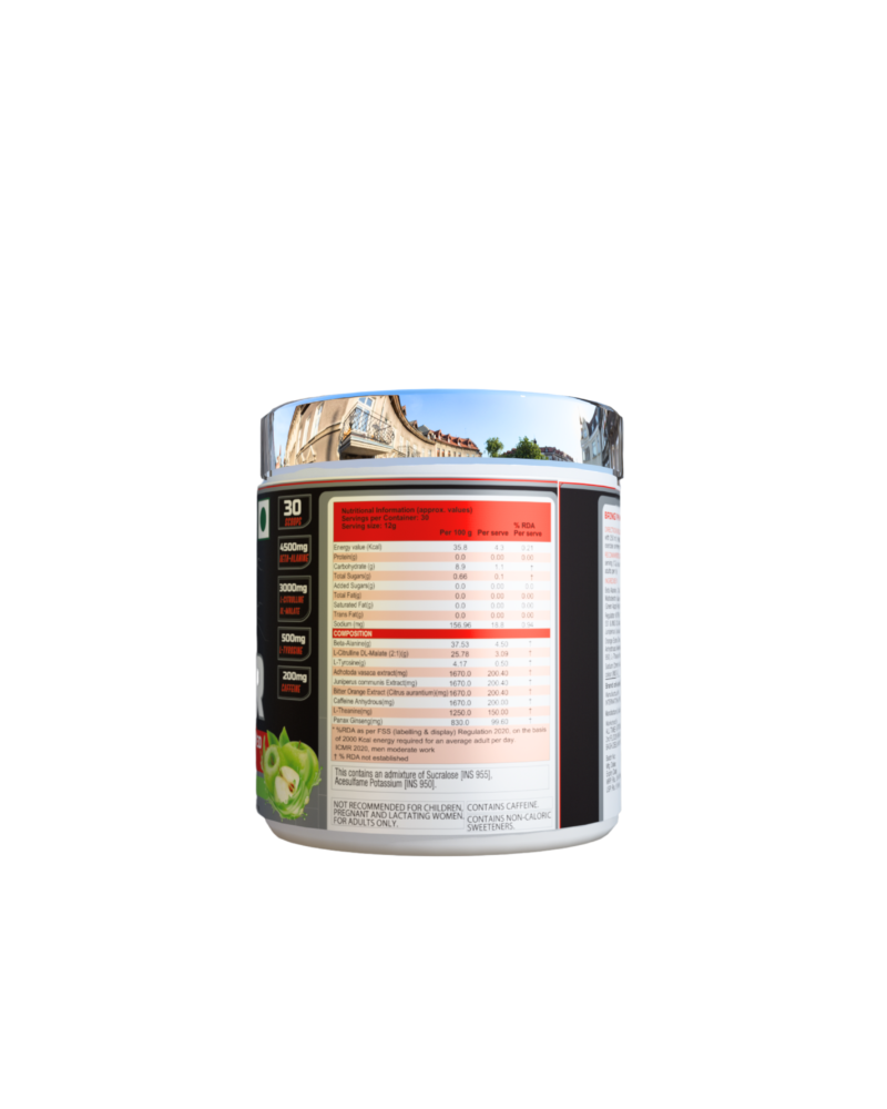 International Protein War Hammer Pre Workout | 30 Servings - Image 2