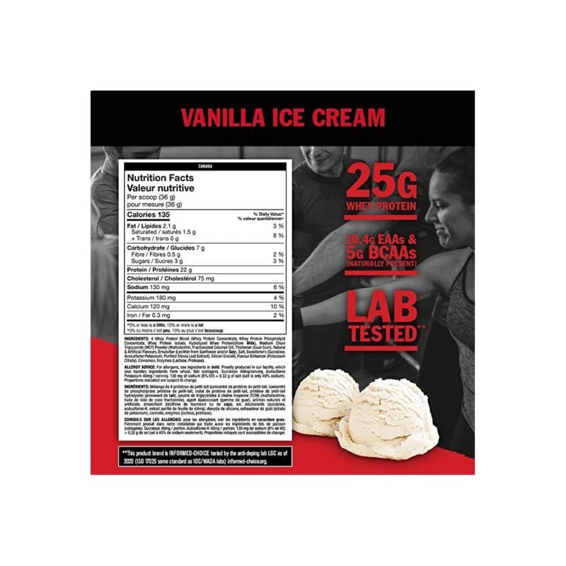 Mutant Whey Protein 4.54 kg | Made in Canada - Image 2