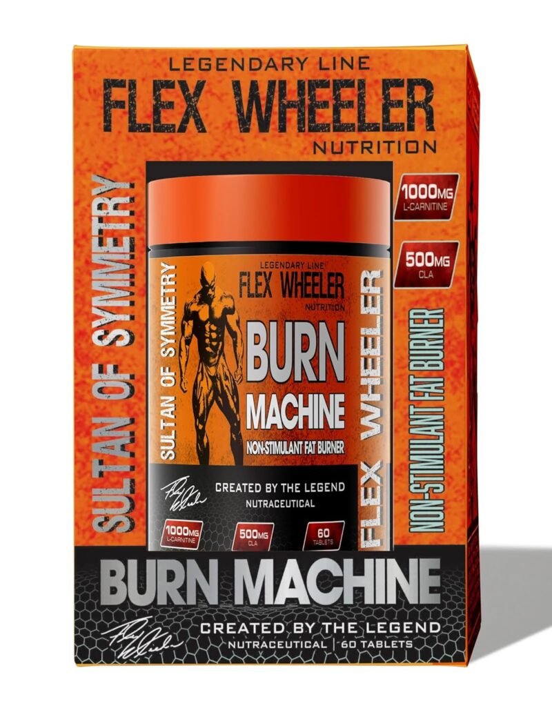 Flex Wheeler Burn Machine Fat Burner | 60 Tablet | Made in USA