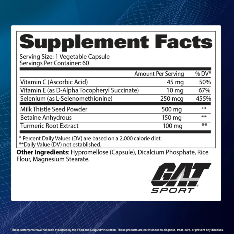GAT Liver Cleanse , 60 Veg Capsules | USA Made - Image 2